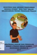 Eksistensi dan urgensi penerjemah bahasa isyarat 